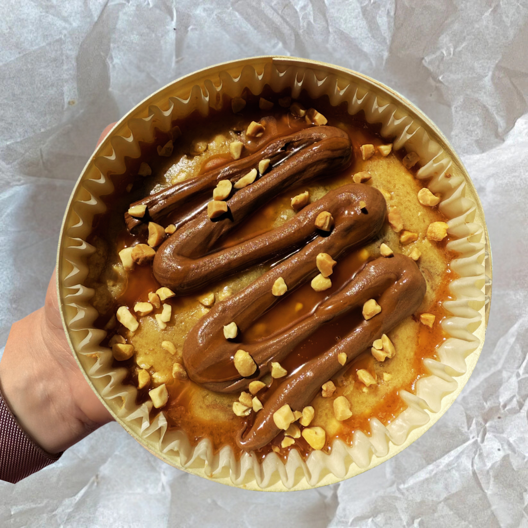 HOT COOKIE BOWL SNICKERS 🥜🍫💥