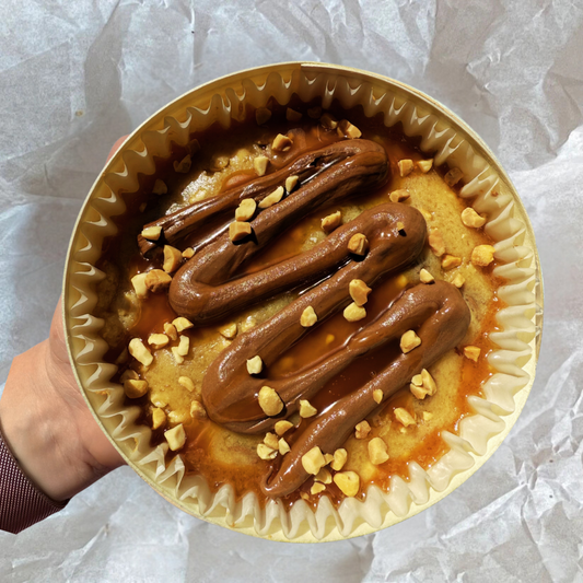 HOT COOKIE BOWL SNICKERS 🥜🍫💥